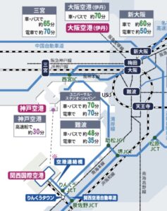 伊丹空港と関空