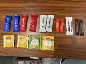 コーヒー・紅茶・砂糖