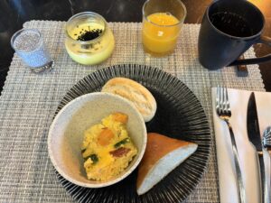朝食1回目