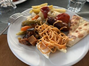 夕食ビュッフェ