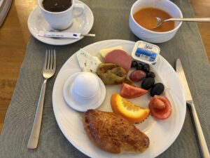 朝食ビュッフェ