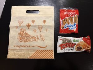 気球ツアーでもらった朝食