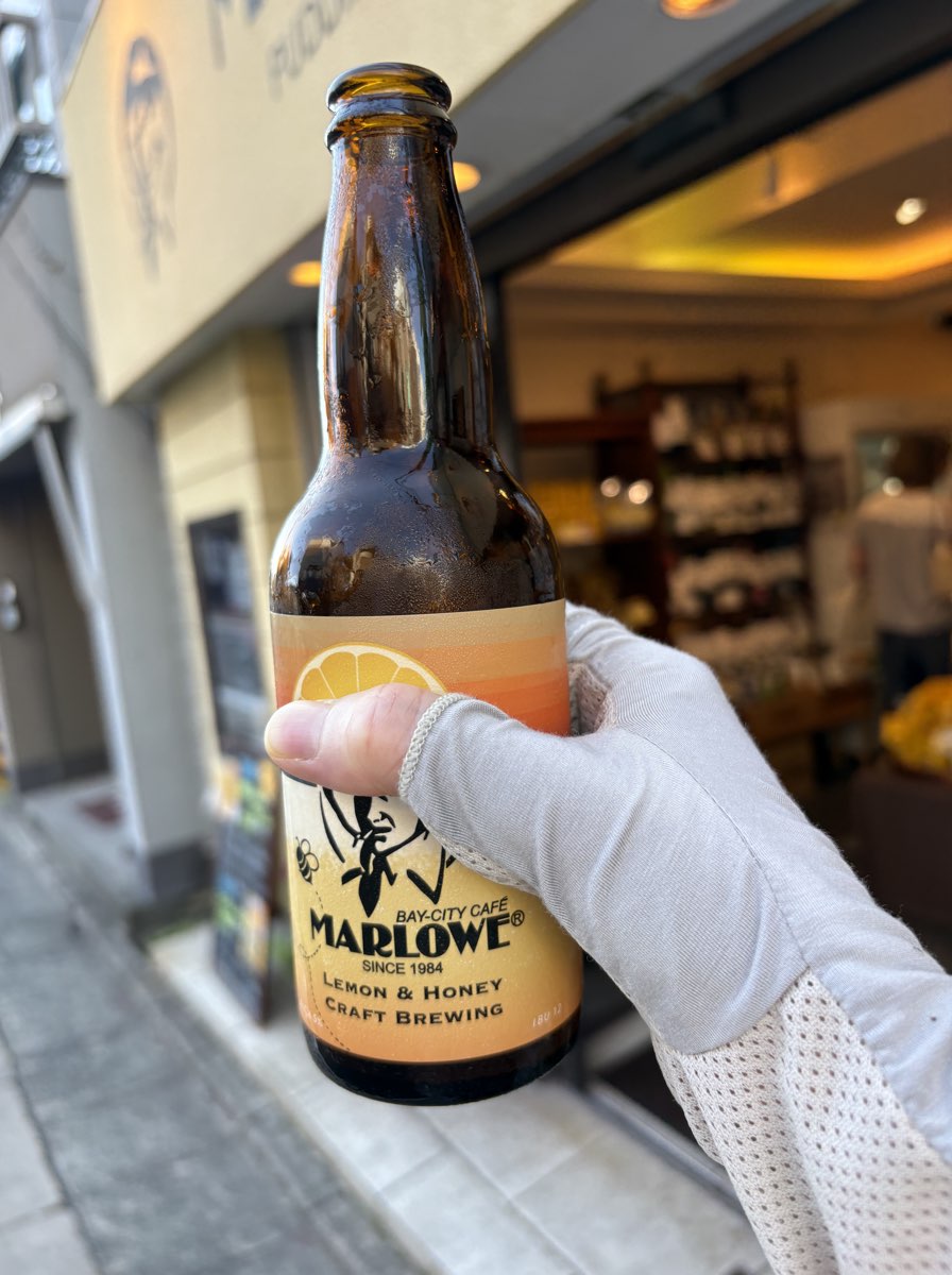 マーロウ42周年記念レモン&ハニークラフトビール