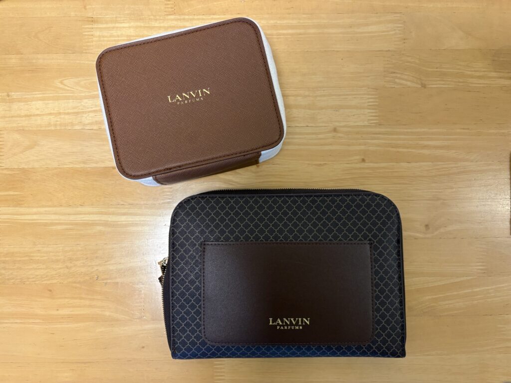LANVIN PARFUMS(ランバン)のポーチ(ターキッシュエアラインズ ビジネスクラス)